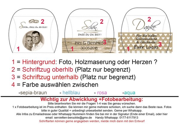 10 x Gastgeschenk Pillow Box Schachtel Boho Vintage Hochzeit Taufe Kommunion Anlass personalisiert